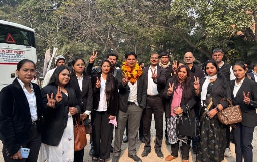 Advocate Zahid Ali files nomination for BCD Election